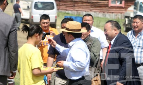 Монгол улсын Ерөнхийлөгч Ц.Элбэгдорж Энэрэл төвд зочиллоо