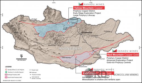 Xanadu Mines: “Хармагтай” ордод 13 цооногт 11,146 метрийн алмазан өрөмдлөг хийсэн