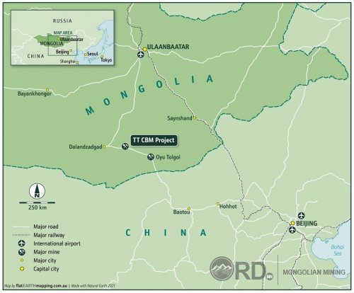 "Jade gas holdings" нүүрсний давхаргын метан хий илрүүлэх 6 цооногийн өрөмдлөгийг эхлүүлжээ