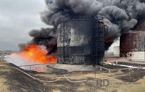 Оросын нутаг дахь газрын тосны байгууламжид халдсан хэрэгт Украиныг буруутгав